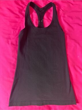 Lululemon Black Racerback Tank Top